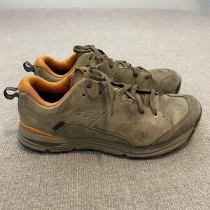 Danner Shoes Mens Size 11 Olive Brown Leather Trail Hiking Vibram Sneakers 64202